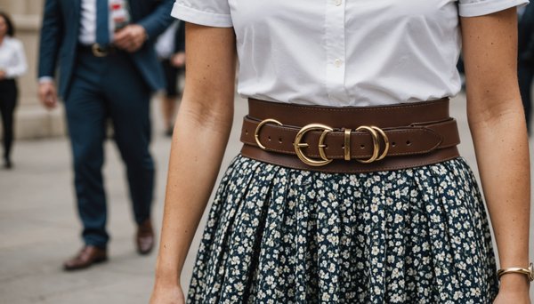 Les ceintures pour jupe : l'accessoire incontournable à adopter